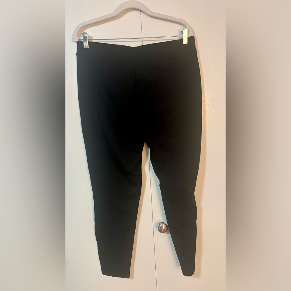NWT Philosophy Republic Black Leggings Women’s 1X Plus Size Stretch - Picture 3 of 5